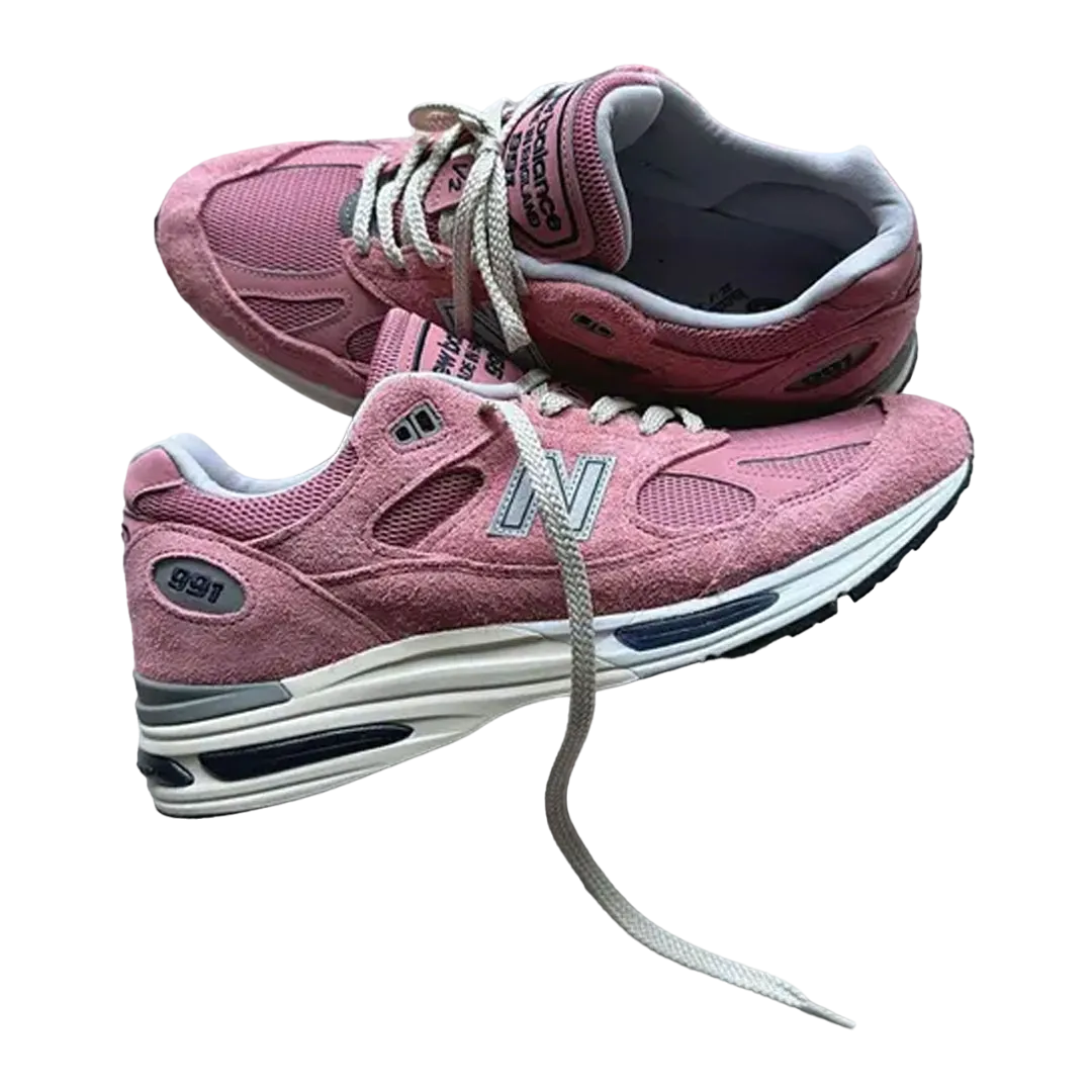 New Balance 991v2 Made in UK Pink 0