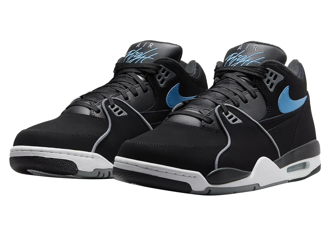 Nike Air Flight 89 Black Noise Aqua 0