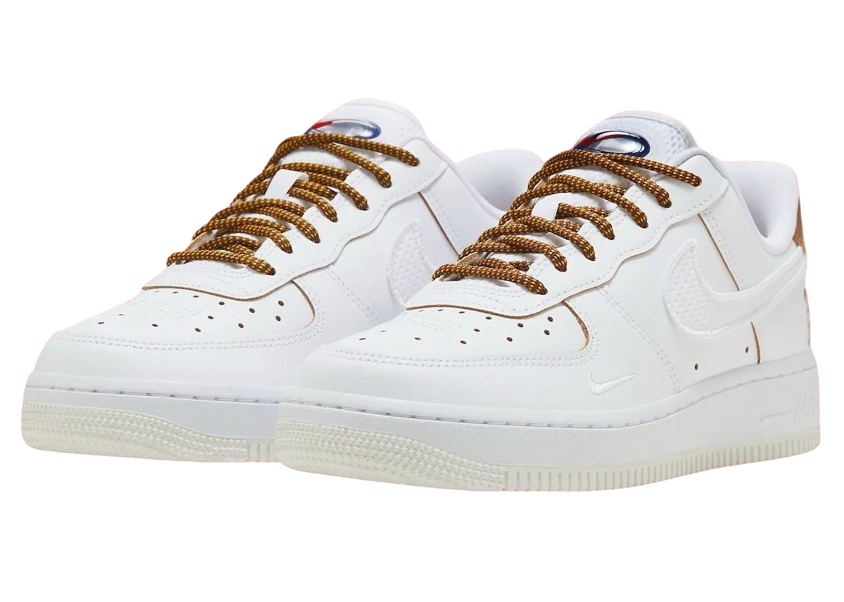 Nike Air Force 1 Low 1972 White   Brown 0