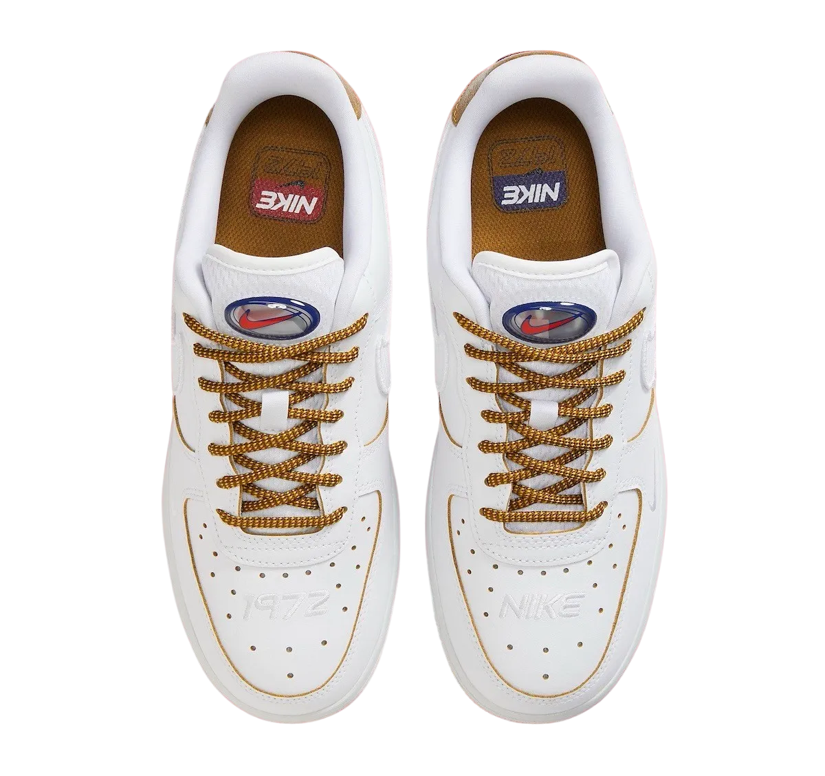 Nike Air Force 1 Low 1972 White   Brown 2