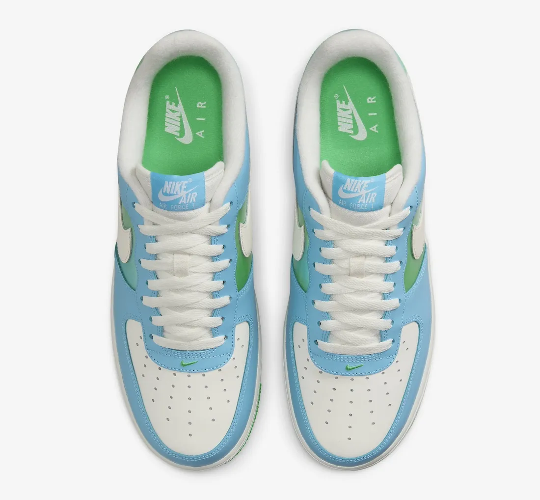 Nike Air Force 1 Low Aquarius Blue Green Shock 2