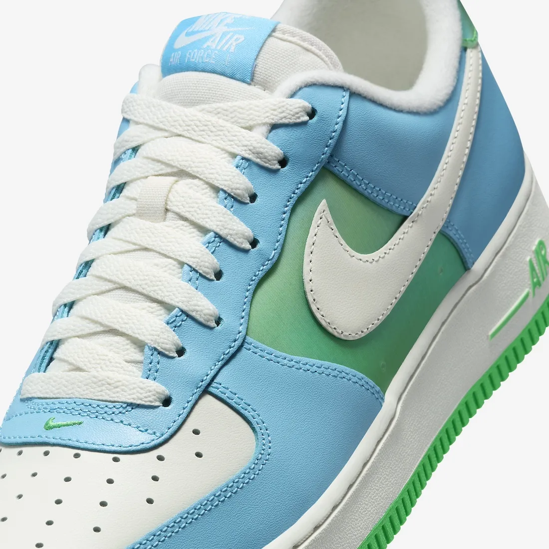 Nike Air Force 1 Low Aquarius Blue Green Shock 5