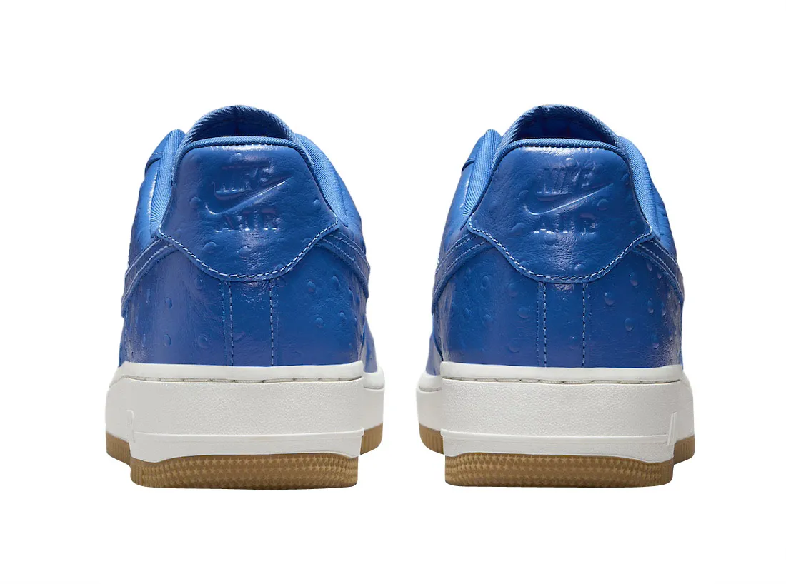 Nike Air Force 1 Low Blue Ostrich 3