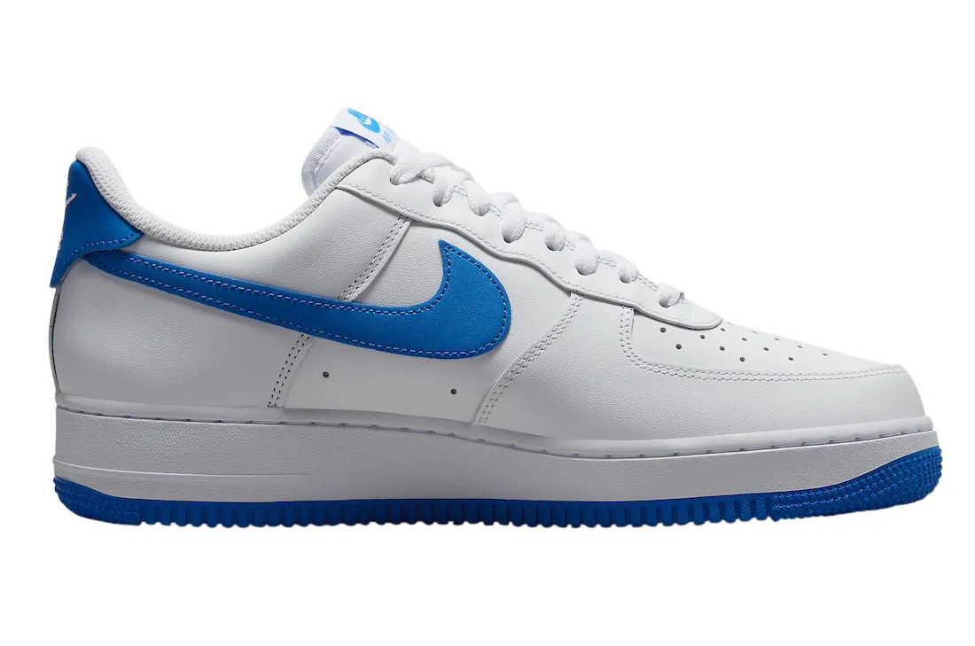 Nike Air Force 1 Low EasyOn White Hyper Royal 1