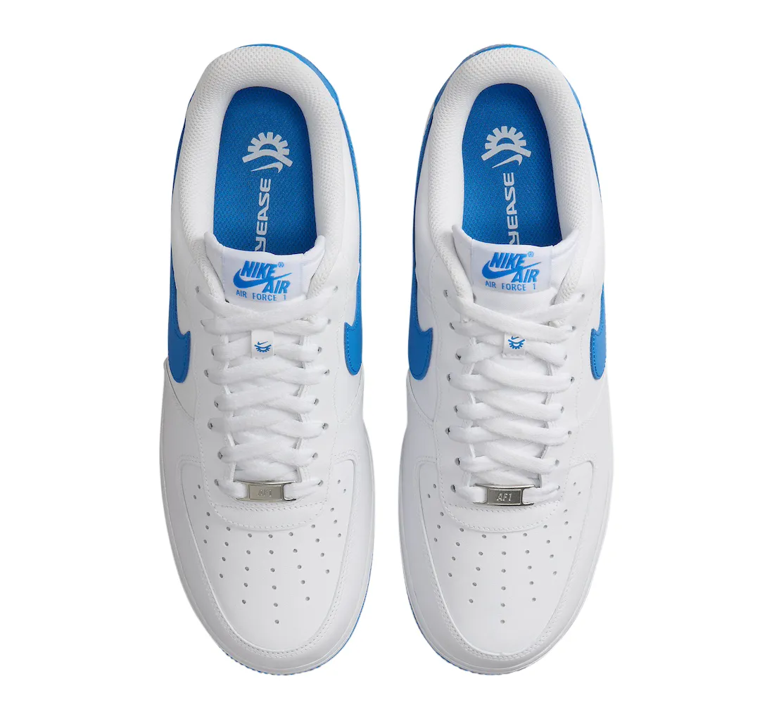 Nike Air Force 1 Low EasyOn White Hyper Royal 2