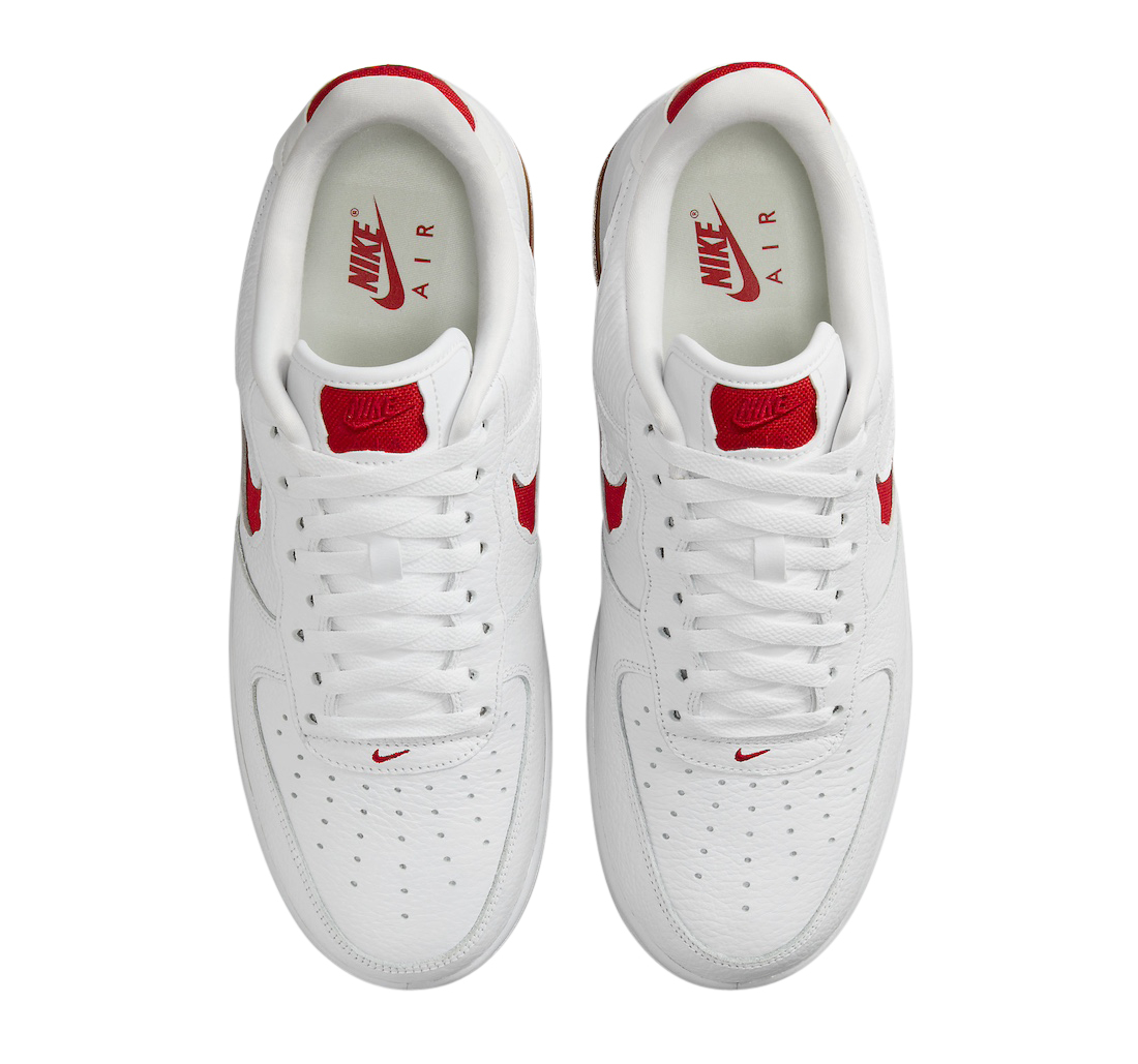 Nike Air Force 1 Low Evo White University Red 2