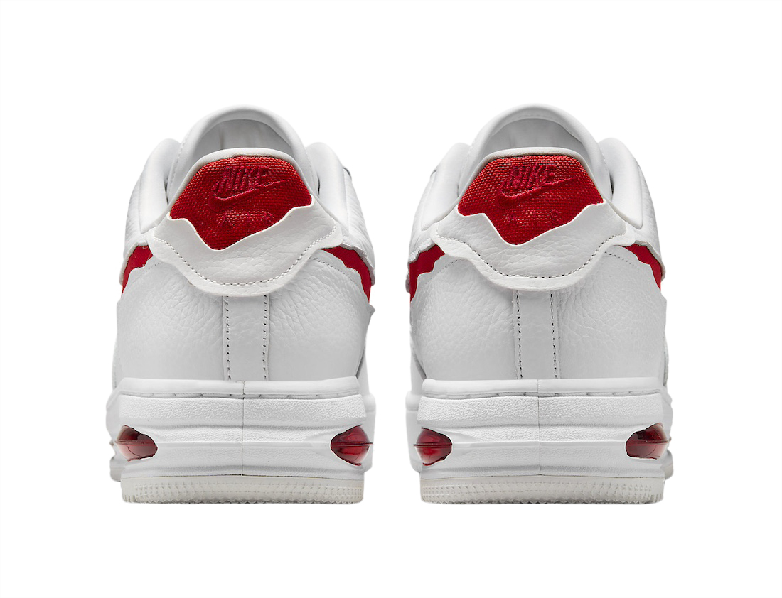Nike Air Force 1 Low Evo White University Red 3