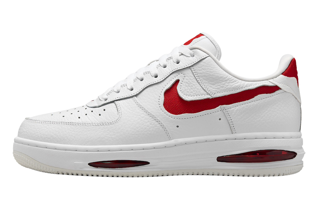 Nike Air Force 1 Low Evo White University Red red