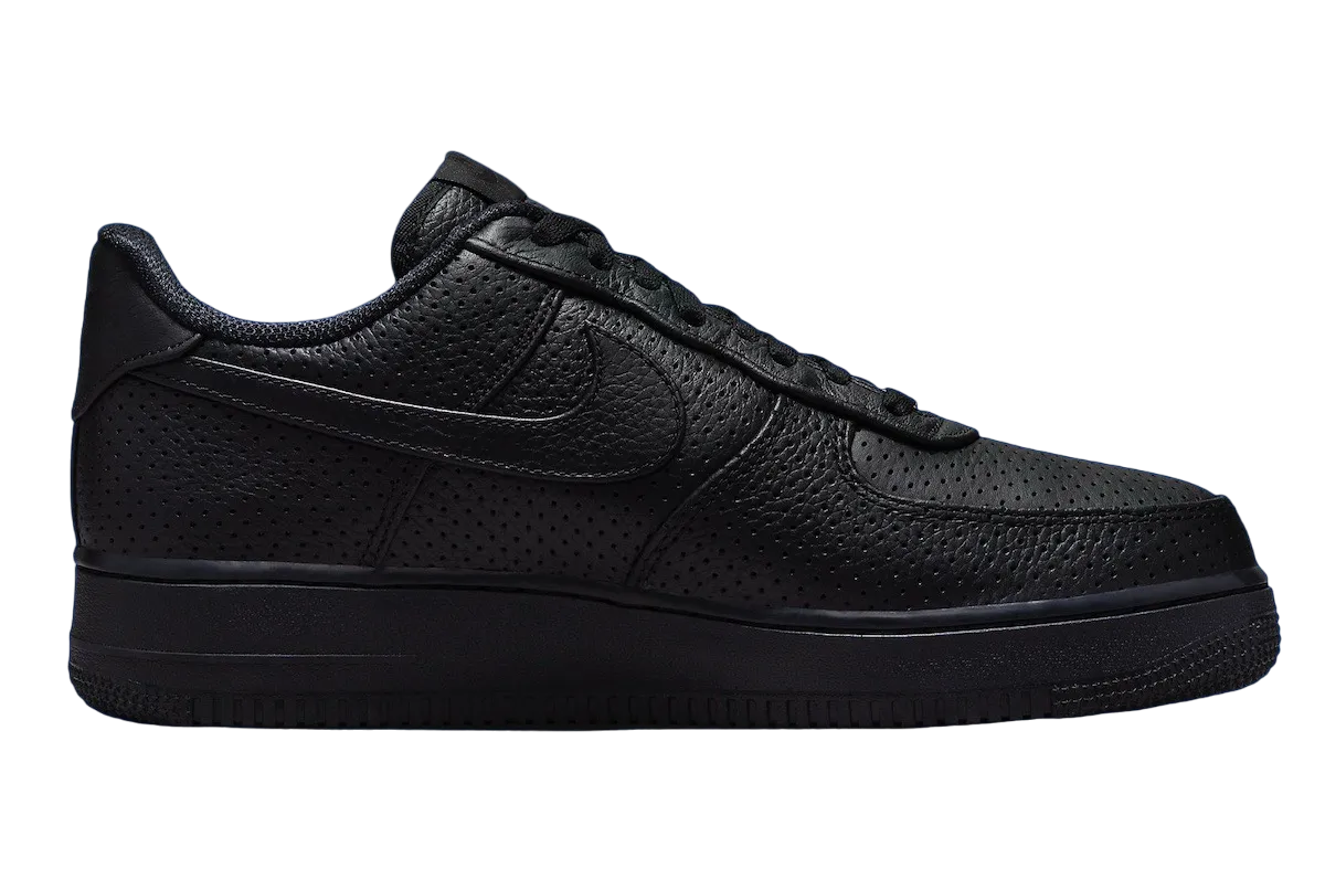 Nike Air Force 1 Low Perforated Black 1