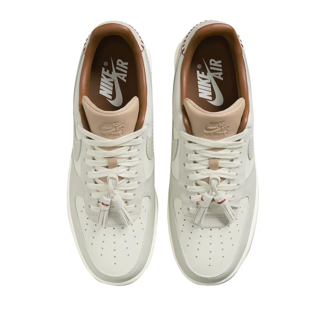 Nike Air Force 1 Low Tassels Light Bone 2