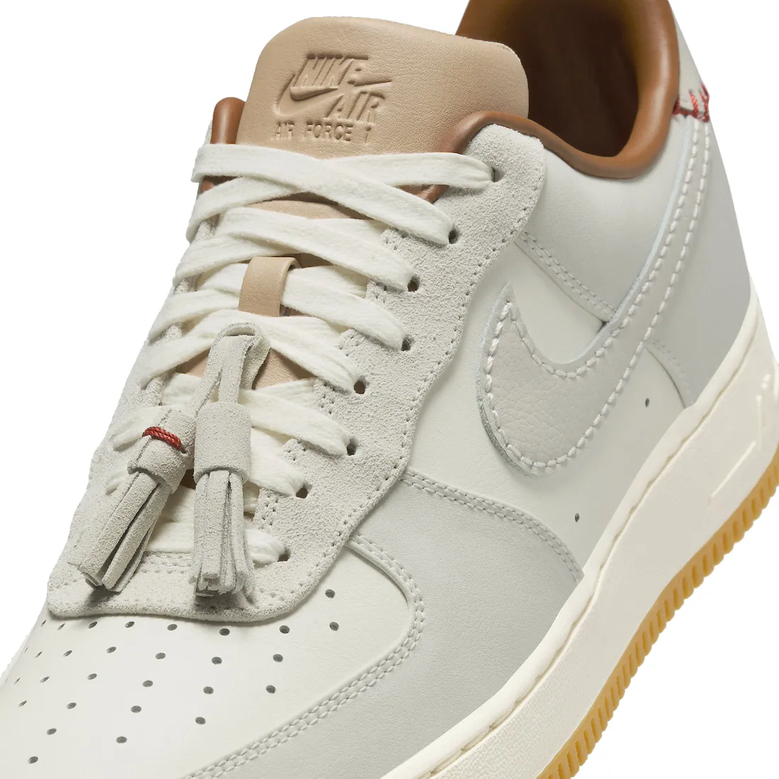 Nike Air Force 1 Low Tassels Light Bone 5