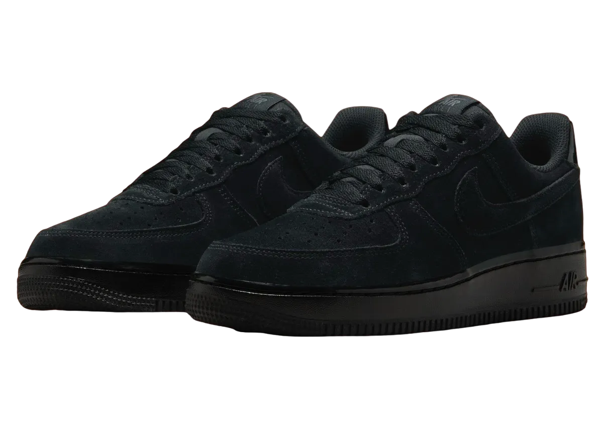 Nike Air Force 1 Low WMNS Black Suede 0