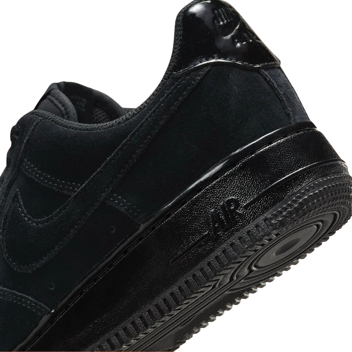 Nike Air Force 1 Low WMNS Black Suede 6