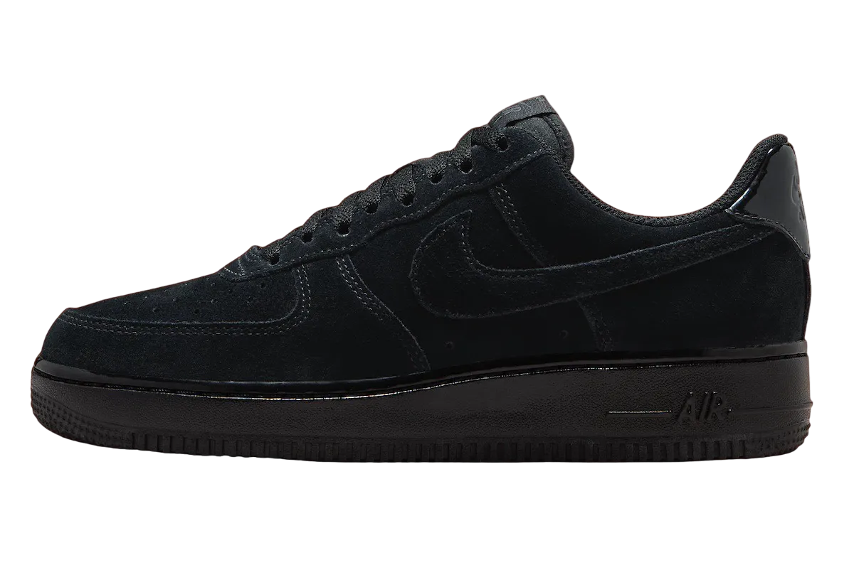 Nike Air Force 1 Low WMNS Black Suede suede