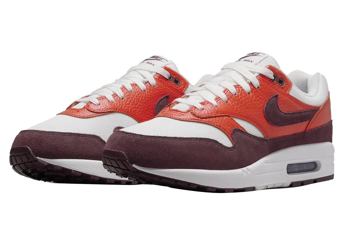 Nike Air Max 1 Burgundy Crush Picante Red 0