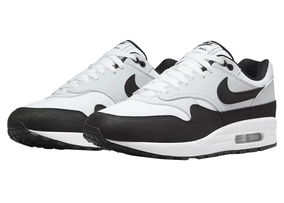 Nike Air Max 1 White Black 0