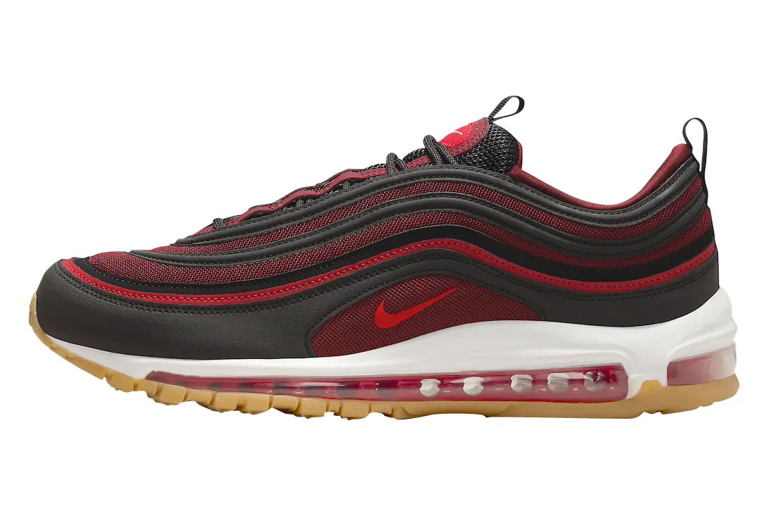 Nike Air Max 97 Black Team Scarlet scarlet