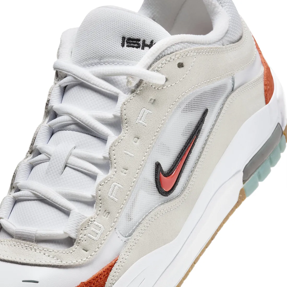 Nike Air Max Ishod White Orange 5