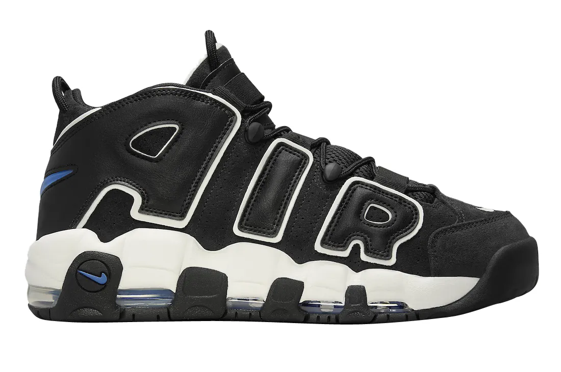 Nike Air More Uptempo Black Star Blue 1