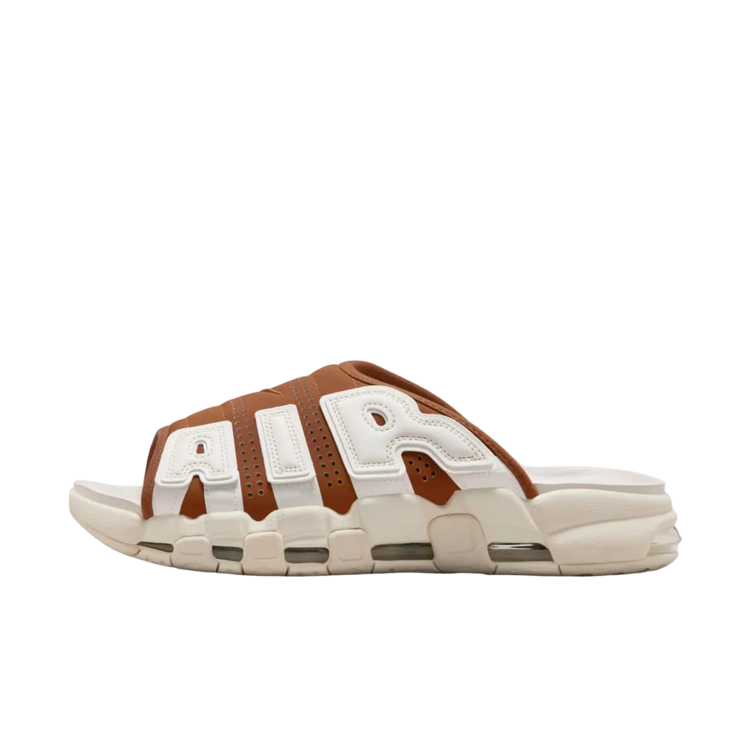 Nike Air More Uptempo Slide Brown Sail sail