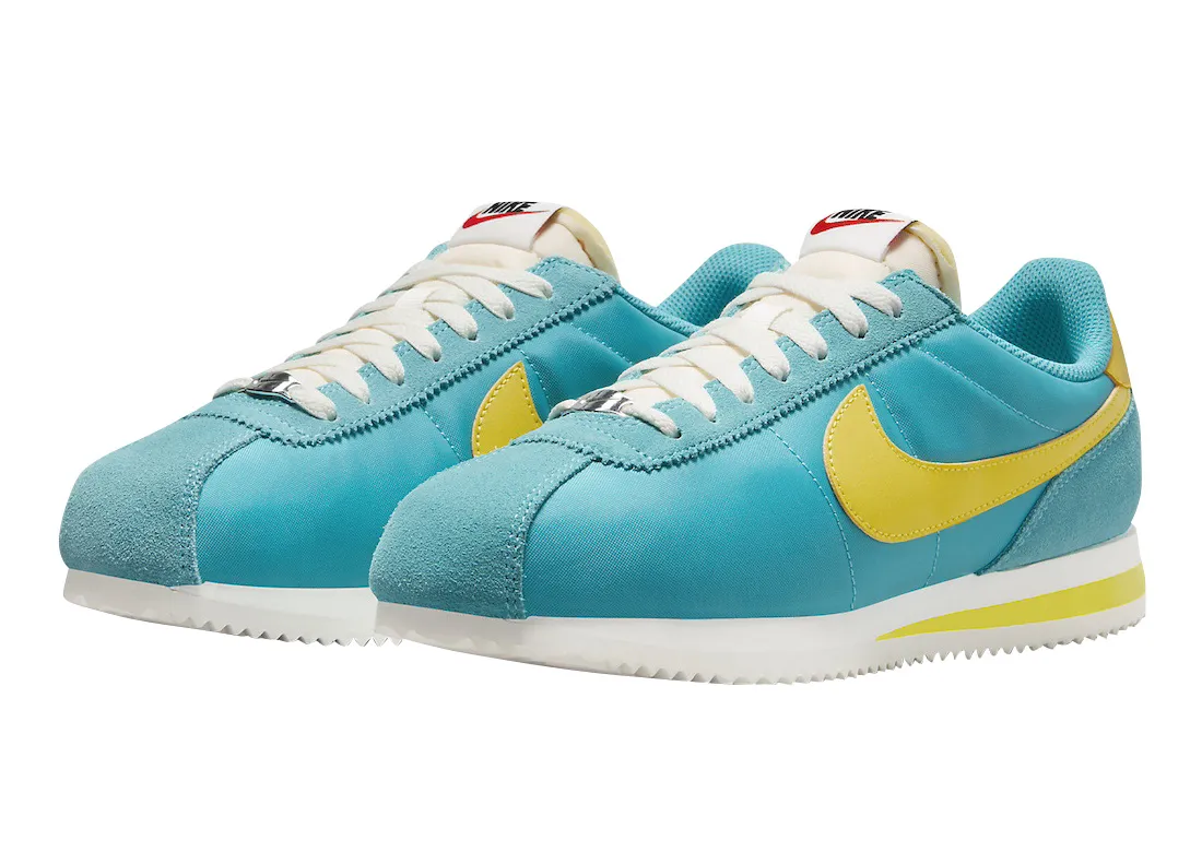 Nike Cortez Nylon Bleached Aqua 0