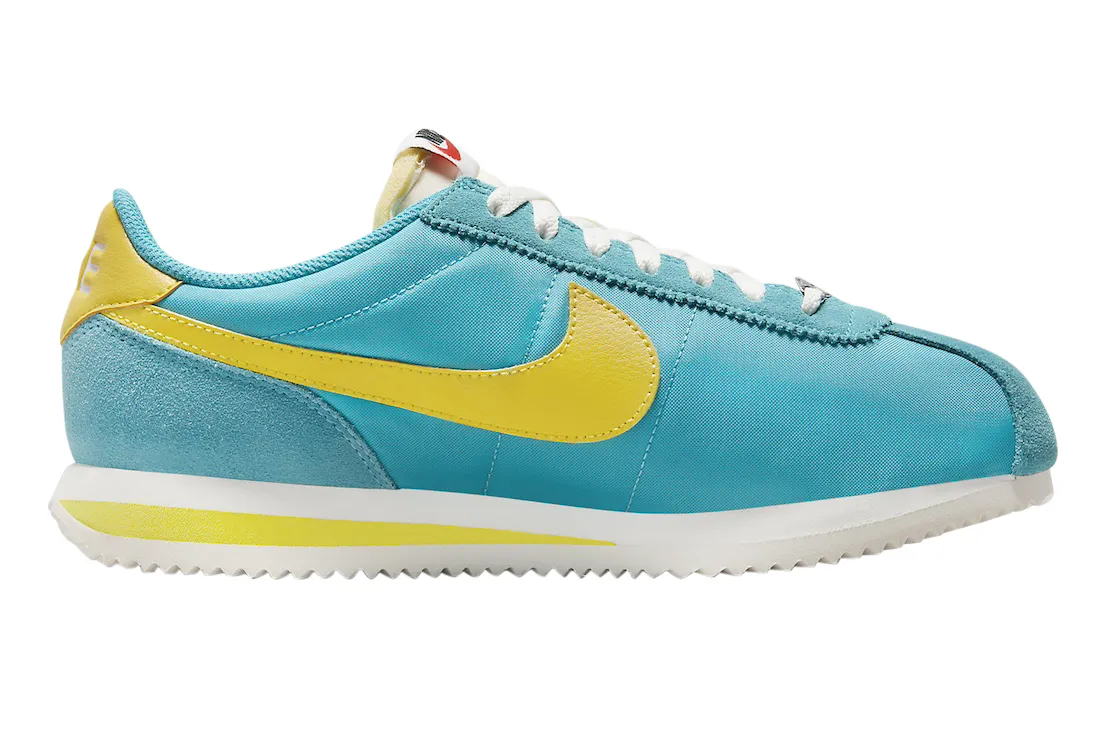 Nike Cortez Nylon Bleached Aqua 1