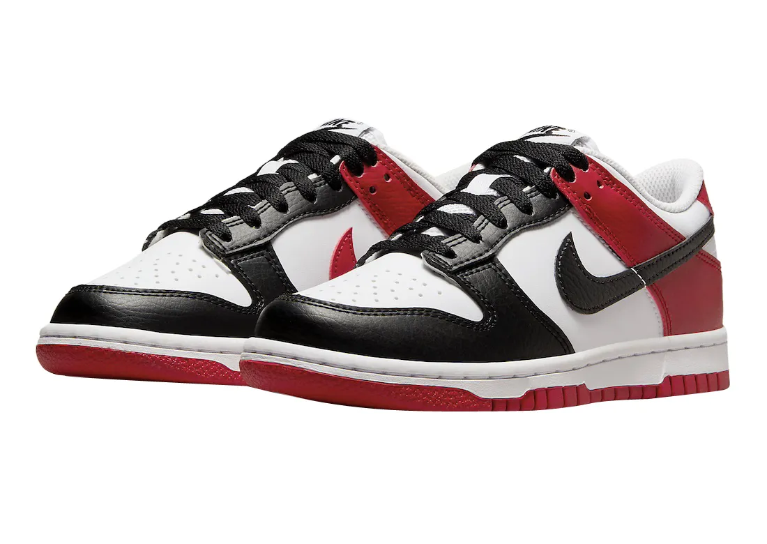 Nike Dunk Low GS Black Toe 0