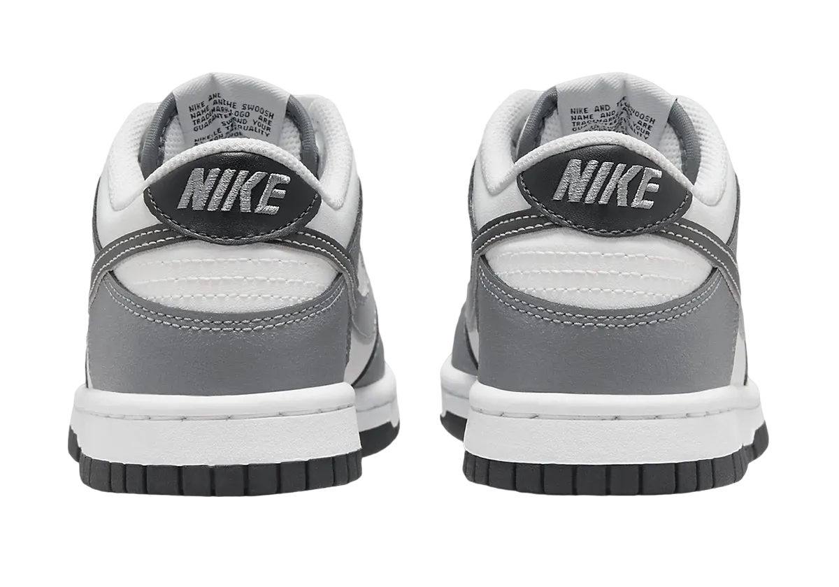 Nike Dunk Low GS Grey Gradient Swoosh 3