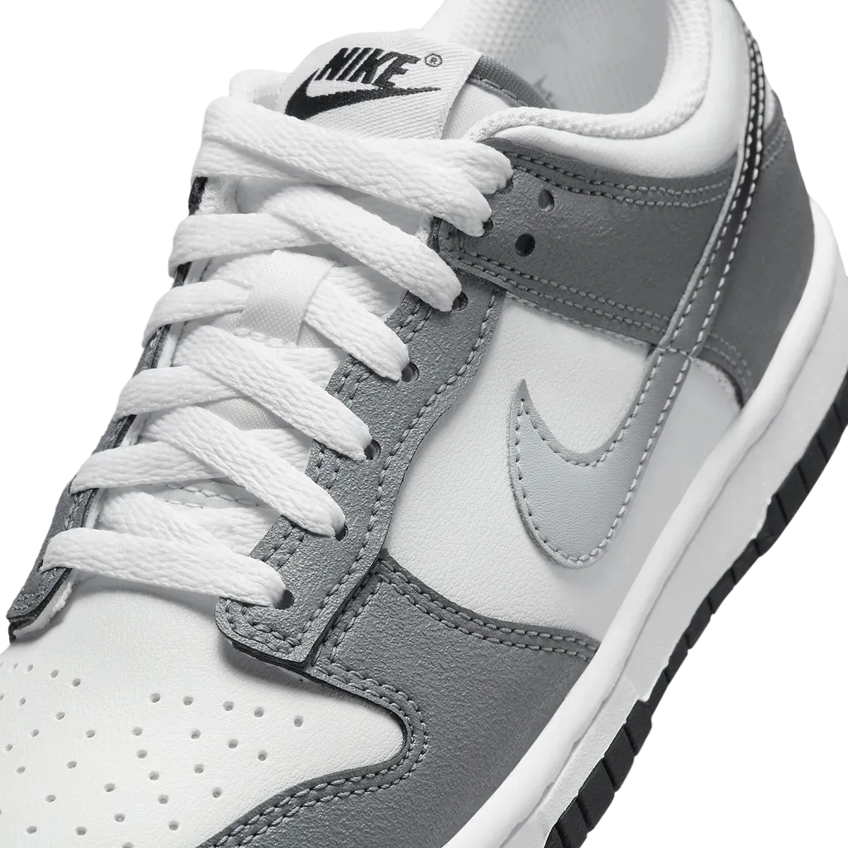 Nike Dunk Low GS Grey Gradient Swoosh 5