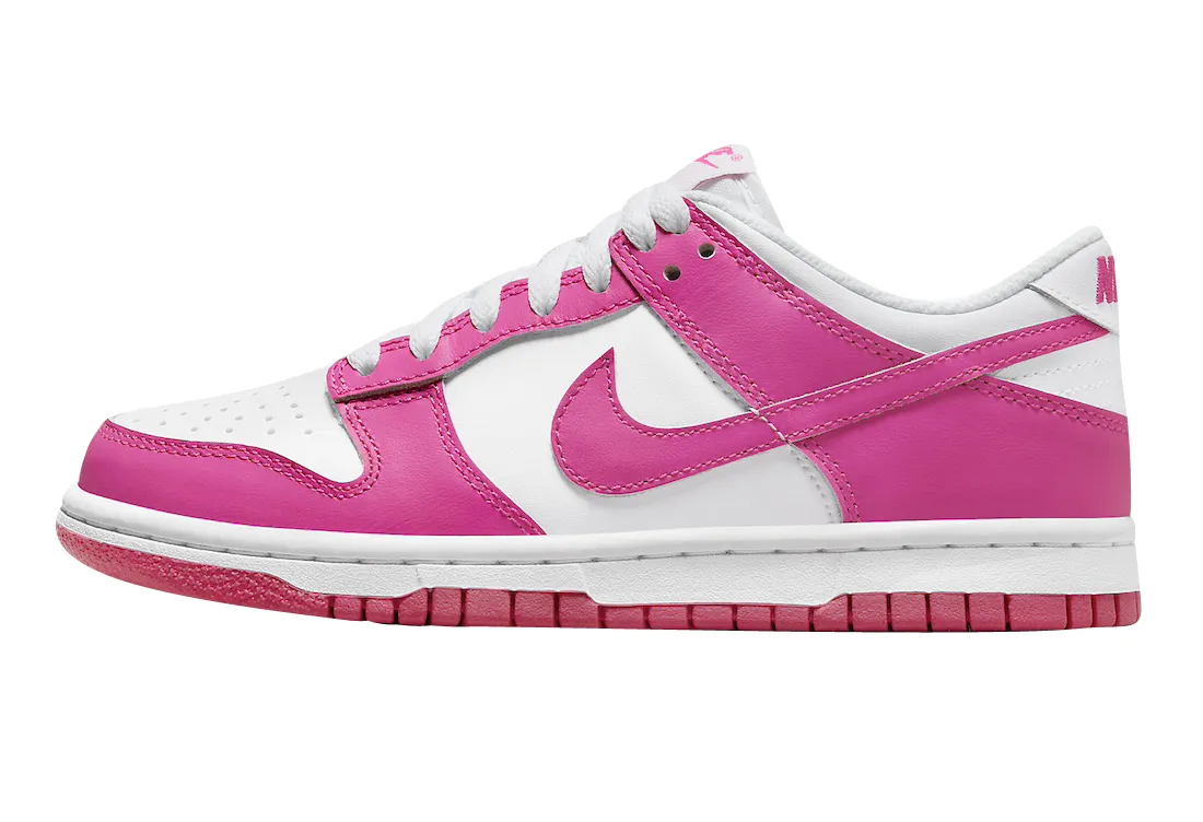 Nike Dunk Low GS Laser Fuchsia fuchsia