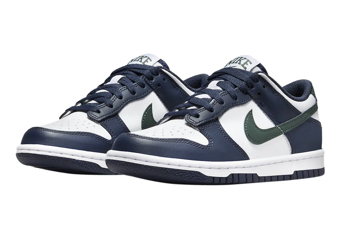 Nike Dunk Low GS Obsidian Vintage Green 0