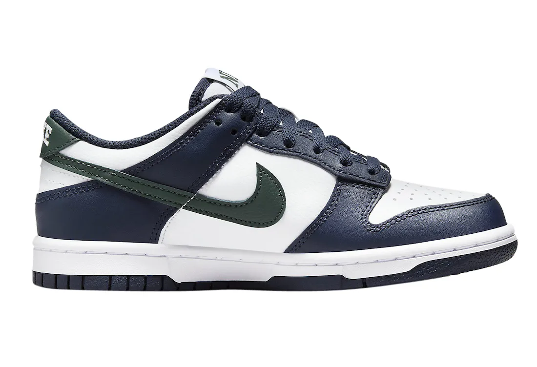 Nike Dunk Low GS Obsidian Vintage Green 1