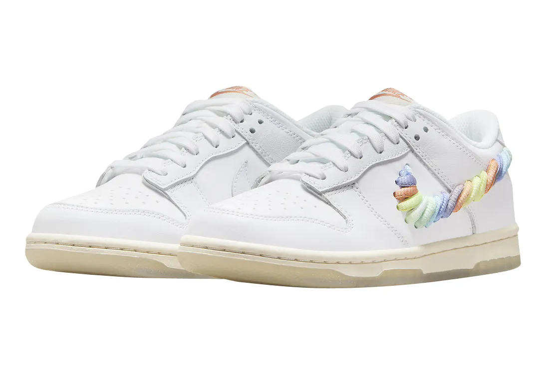 Nike Dunk Low GS Rainbow Swoosh 0