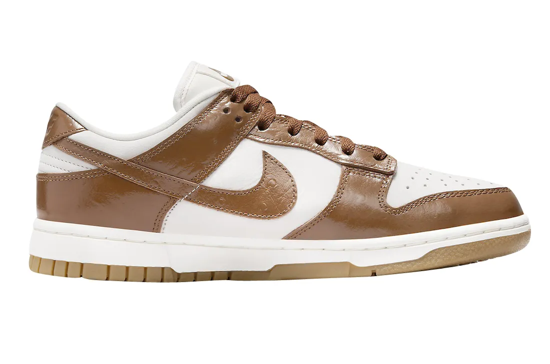 Nike Dunk Low LX WMNS Brown Ostrich 1