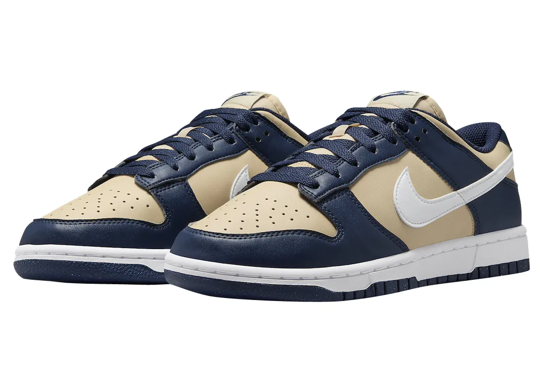 Nike Dunk Low WMNS Next Nature Midnight Navy Team Gold 0