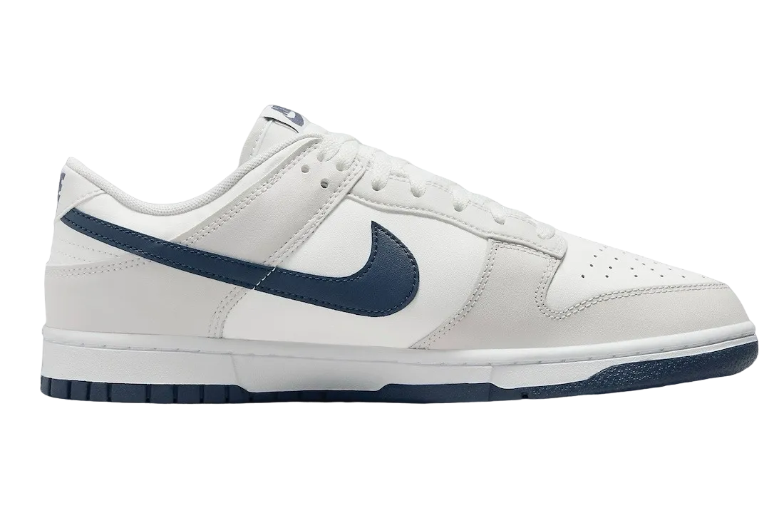 Nike Dunk Low White Midnight Navy 1