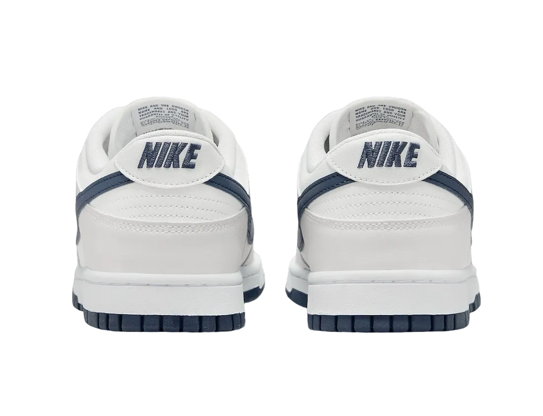 Nike Dunk Low White Midnight Navy 3