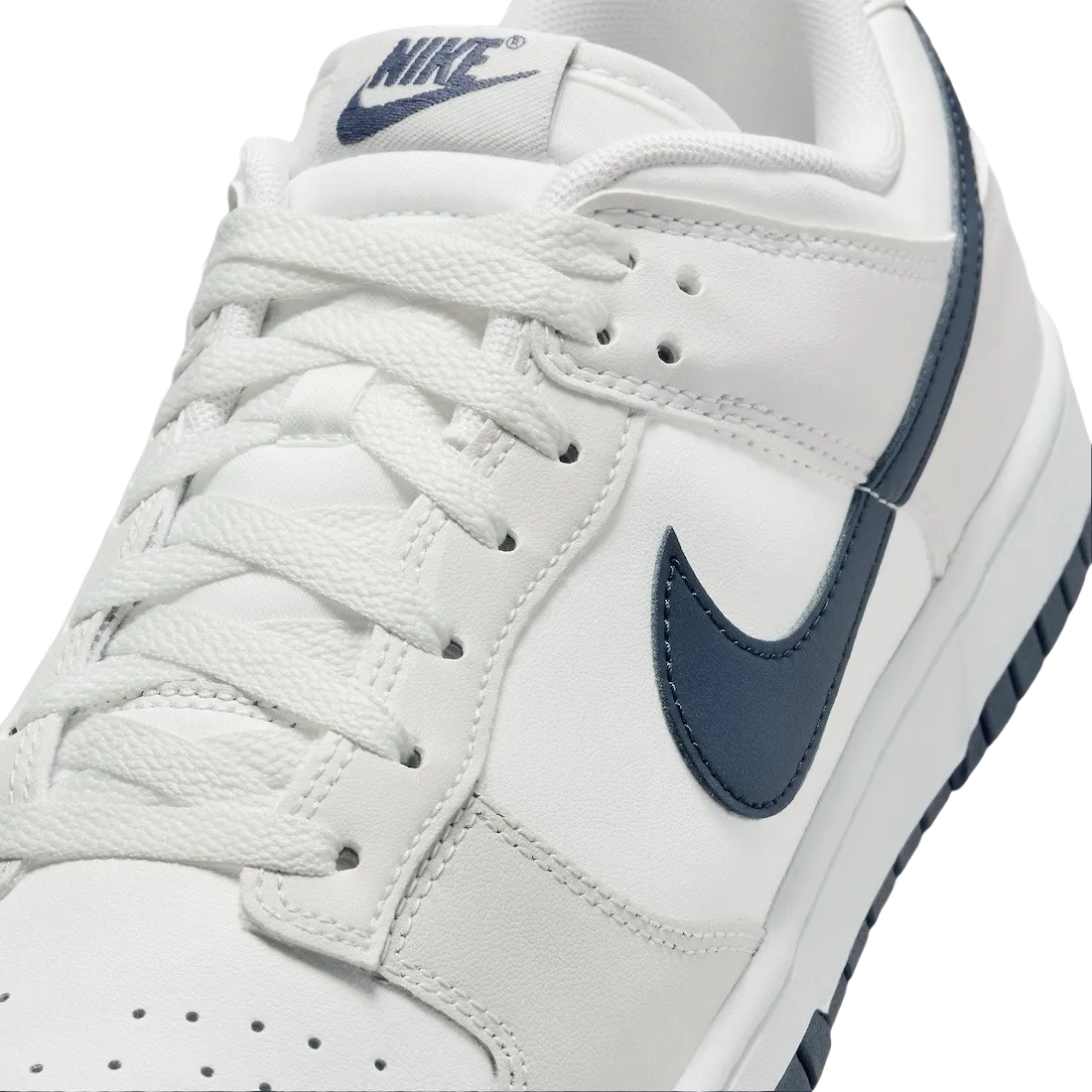 Nike Dunk Low White Midnight Navy 5