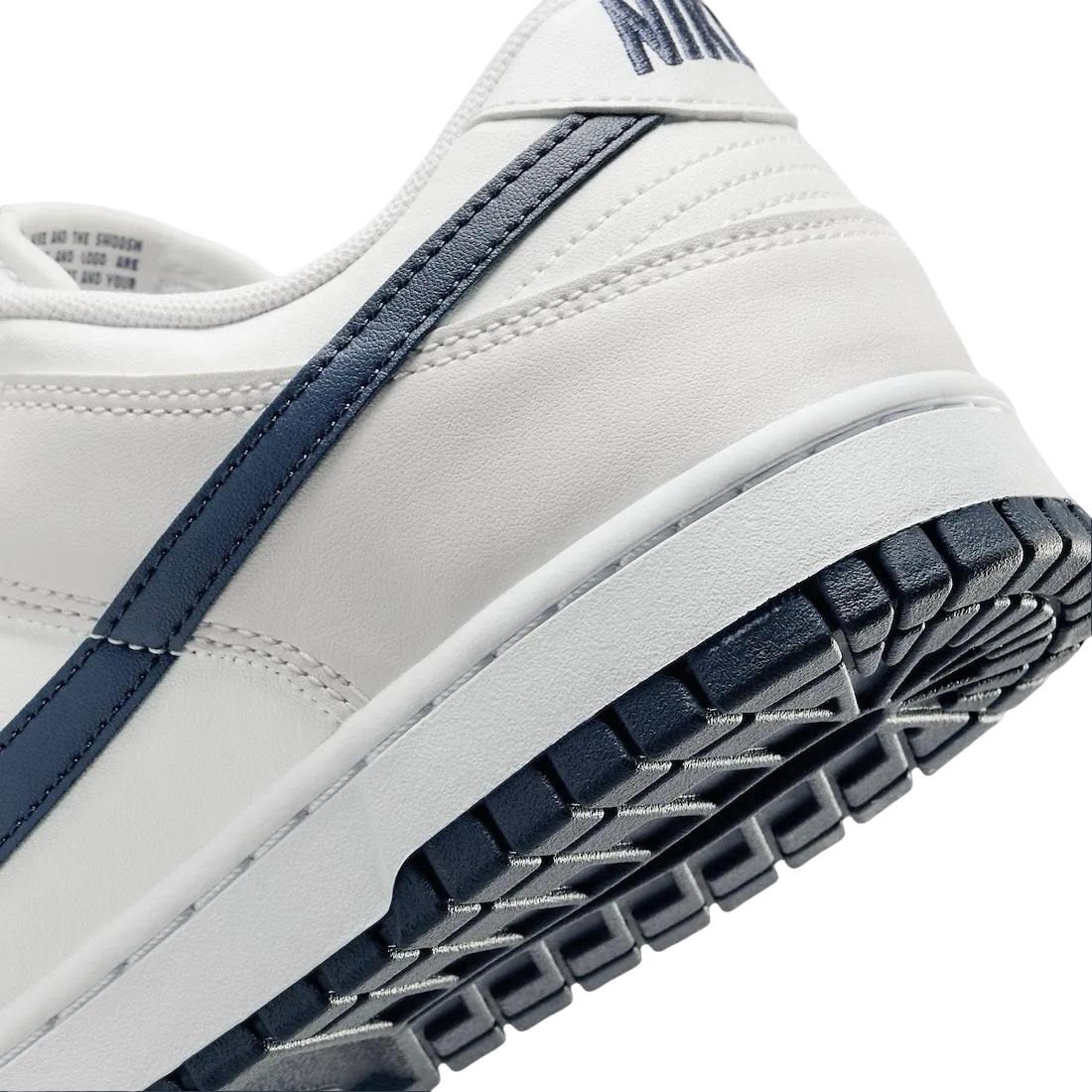 Nike Dunk Low White Midnight Navy 6