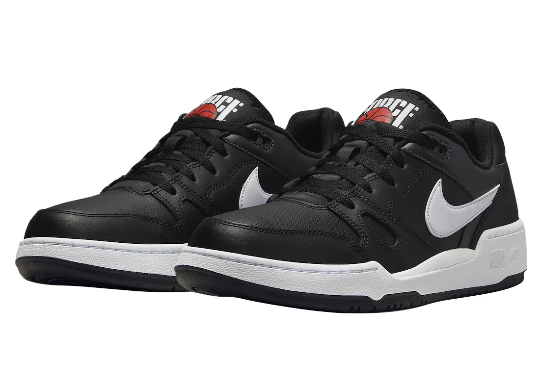 Nike Full Force Low Black White 0