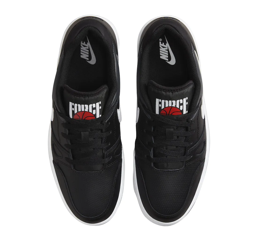 Nike Full Force Low Black White 2