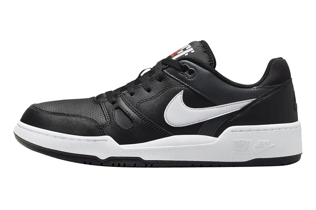 Nike Full Force Low Black White white