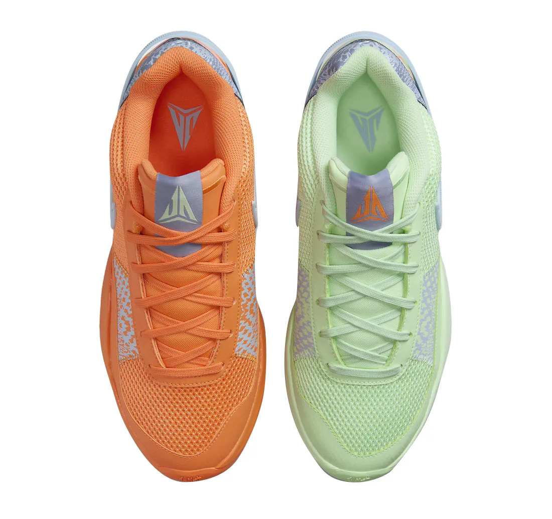 Nike Ja 1 Bright Mandarin Vapor Green 2