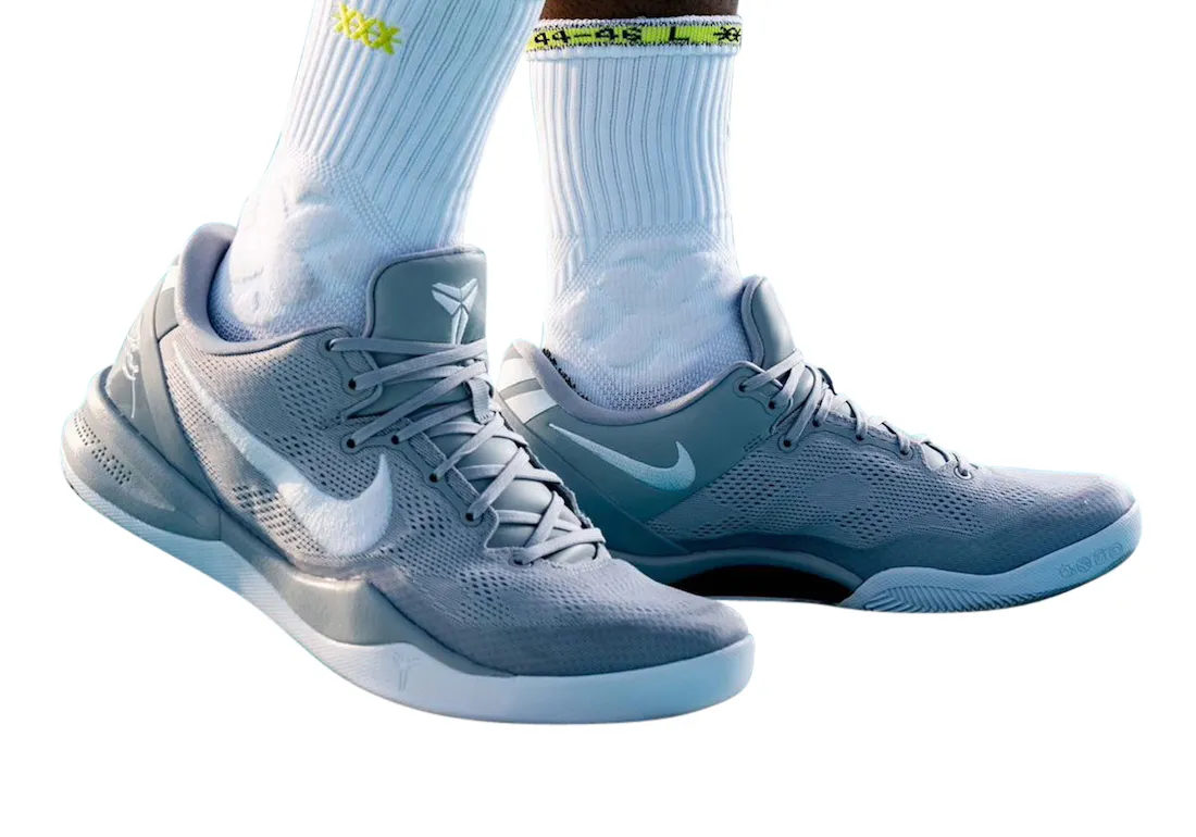 Nike Kobe 8 Protro Wolf Grey 1