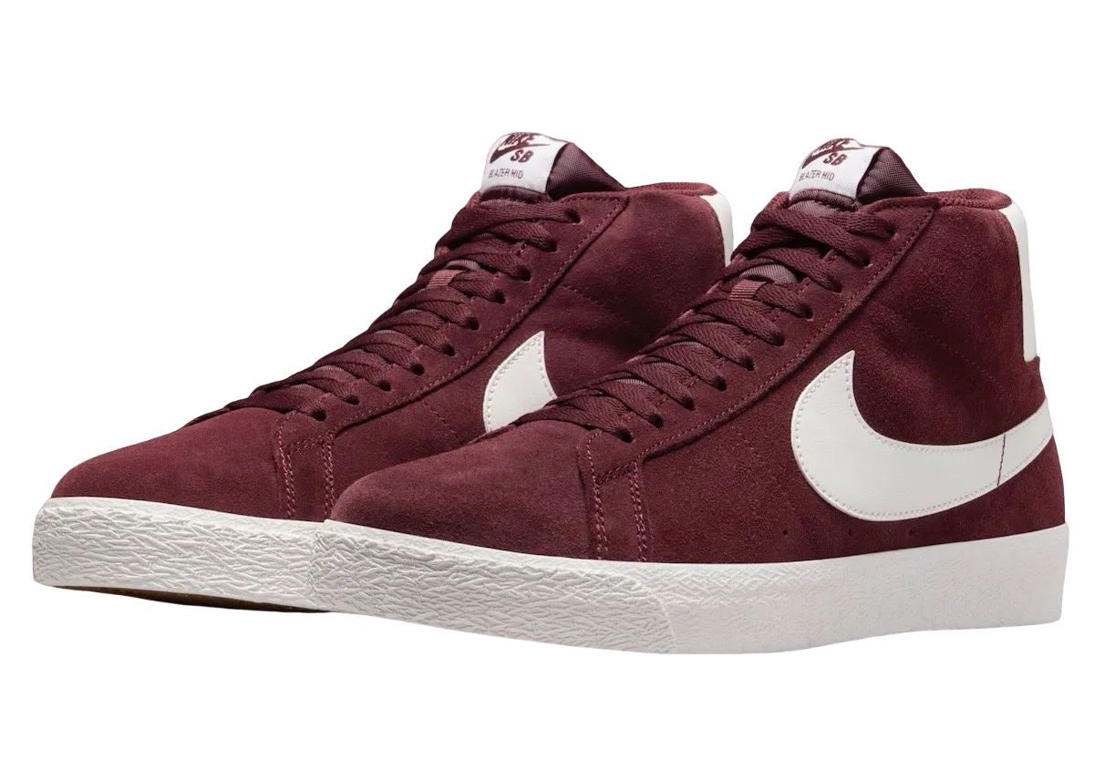 Nike SB Blazer Mid Burgundy Crush 0