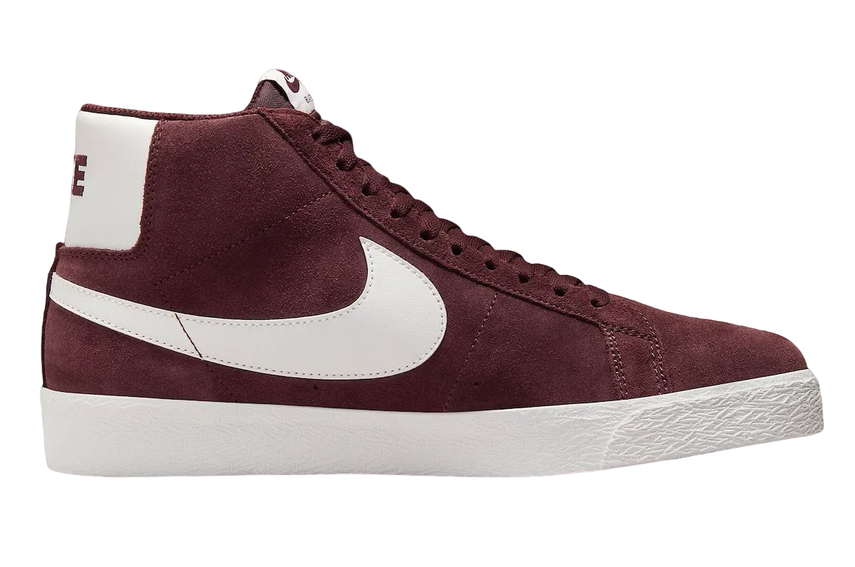 Nike SB Blazer Mid Burgundy Crush 1