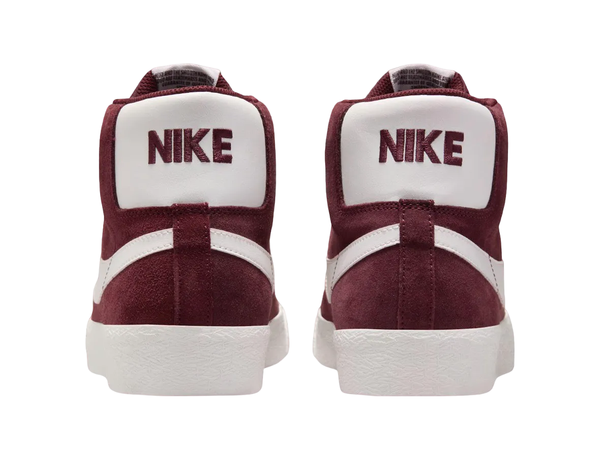 Nike SB Blazer Mid Burgundy Crush 3