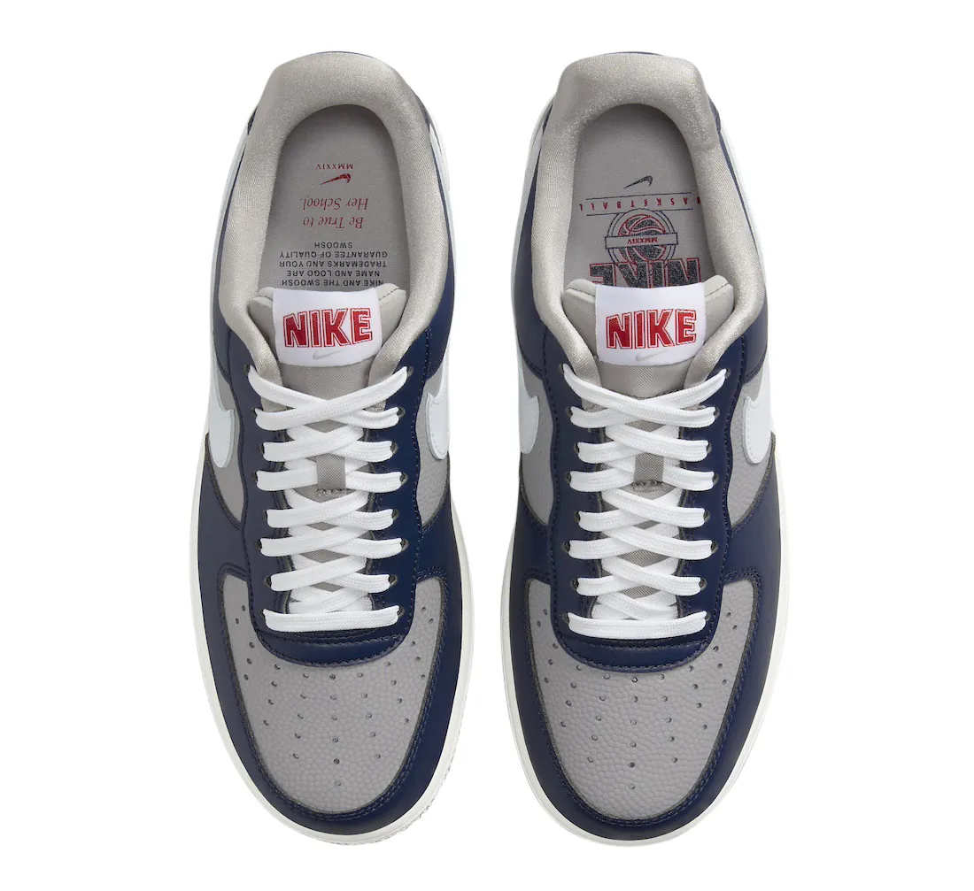 Nike WMNS Air Force 1 Low Be True To Her School College Navy 2