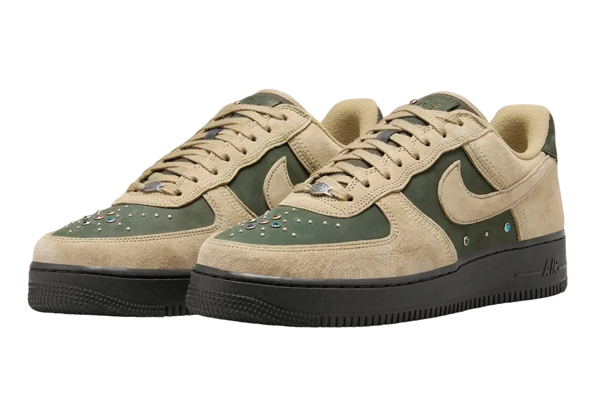 Nike WMNS Air Force 1 Low Dark Army Neutral Olive 0