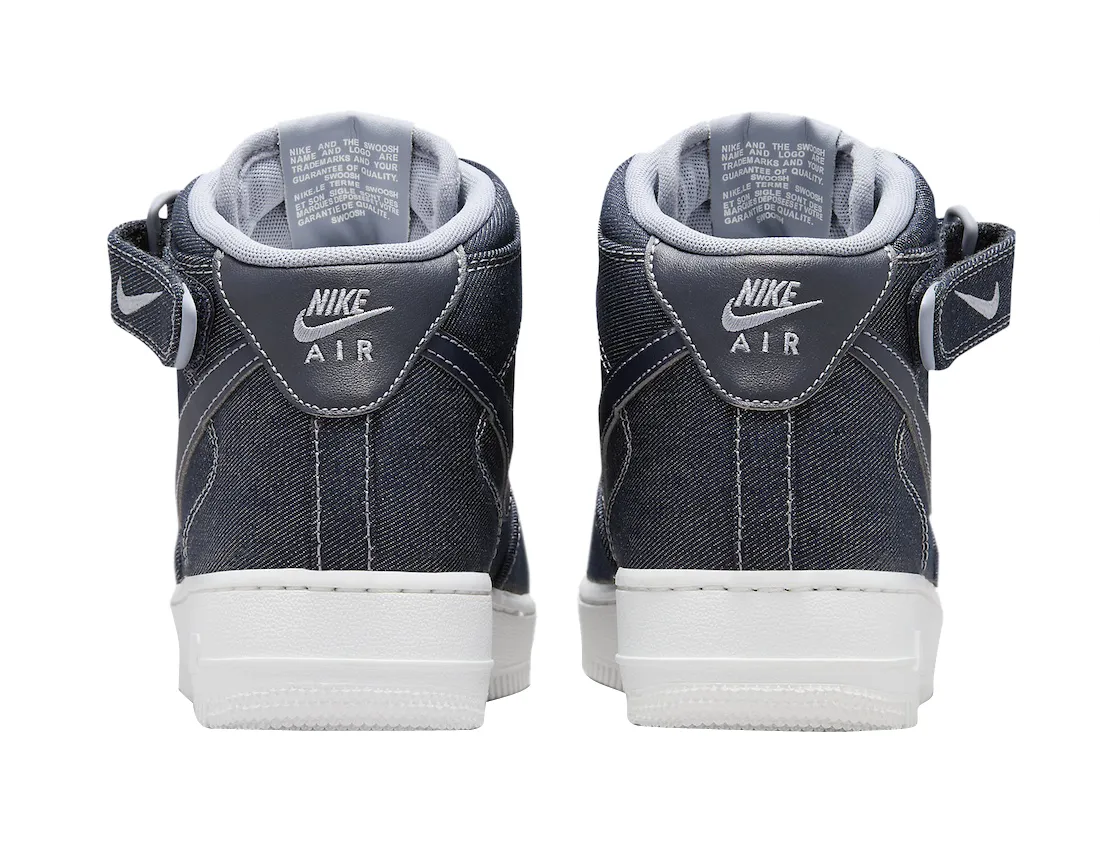 Nike WMNS Air Force 1 Mid Denim 3